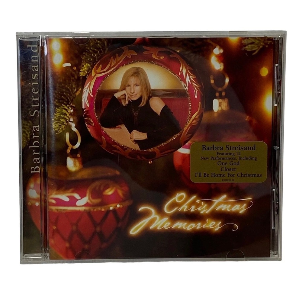 Barbra Streisand Christmas Memories CD 2001 Columbia Holiday Music CK 85920